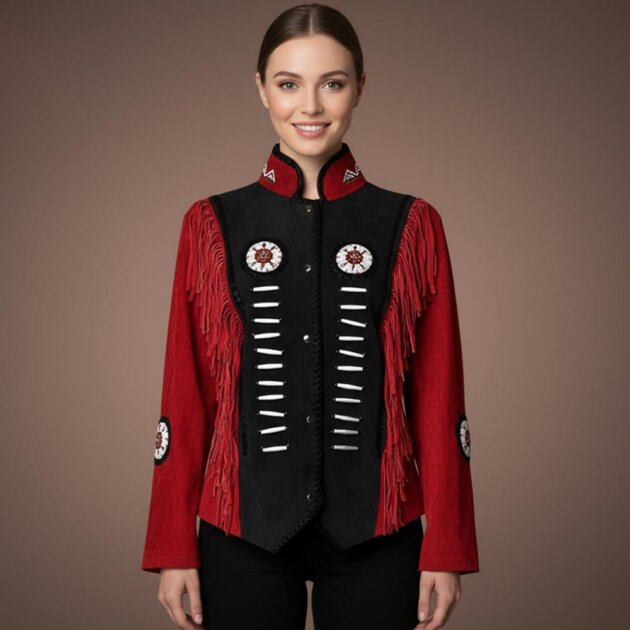 Frontier Spirit Women’s Western Suede Jacket