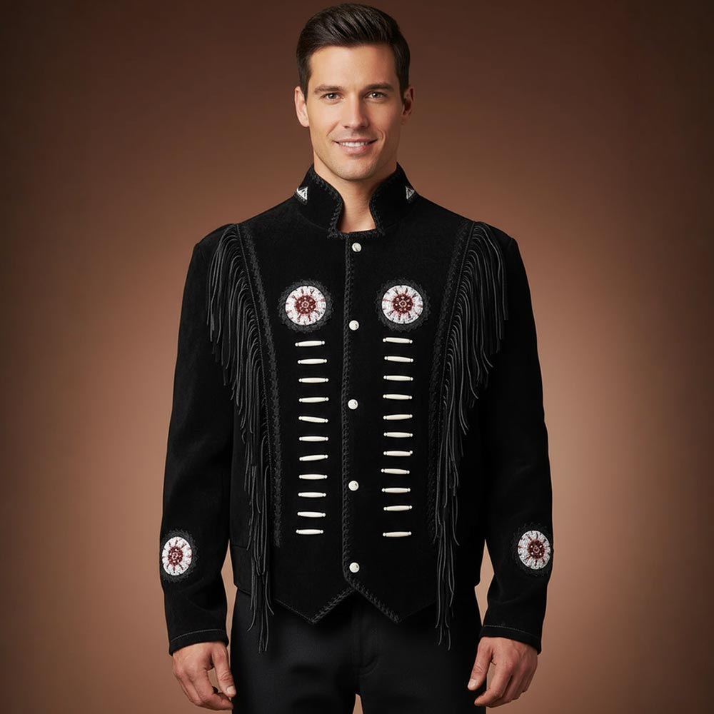 Men’s Suede Western Jacket