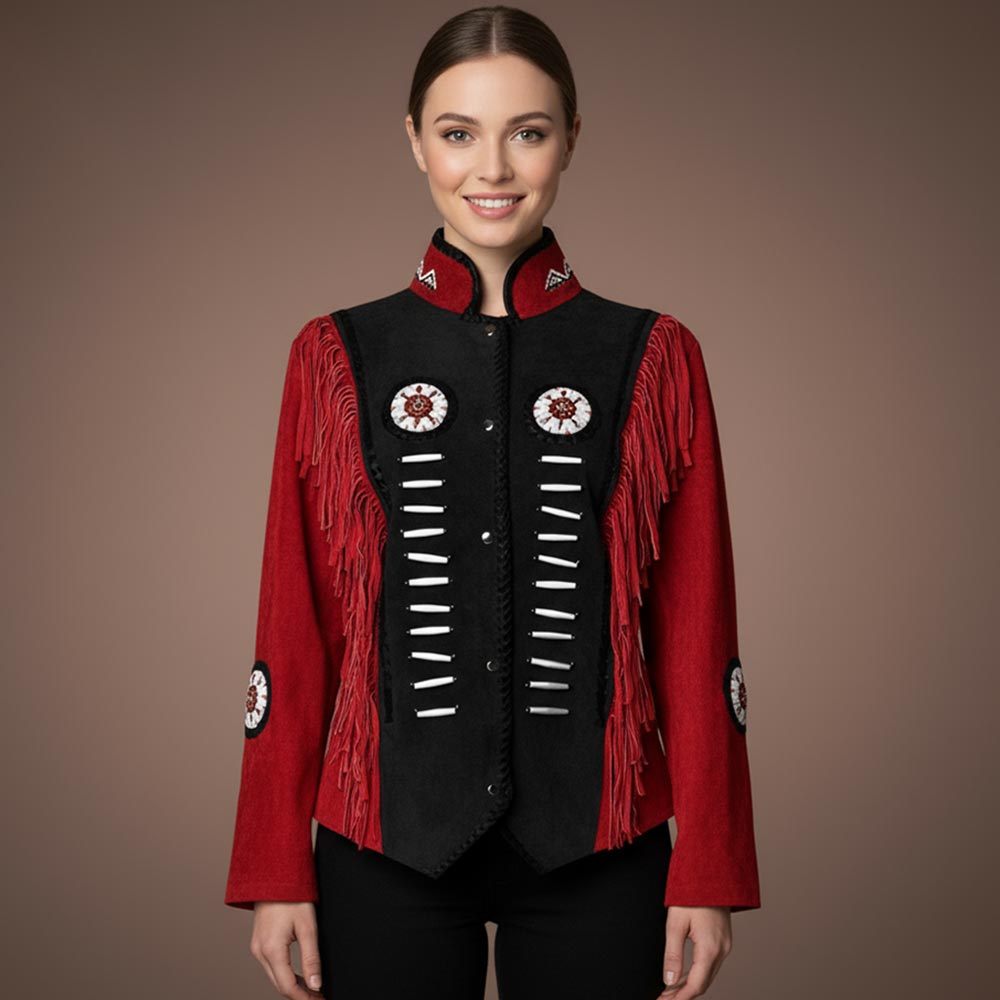 Frontier Spirit Women’s Western Suede Jacket